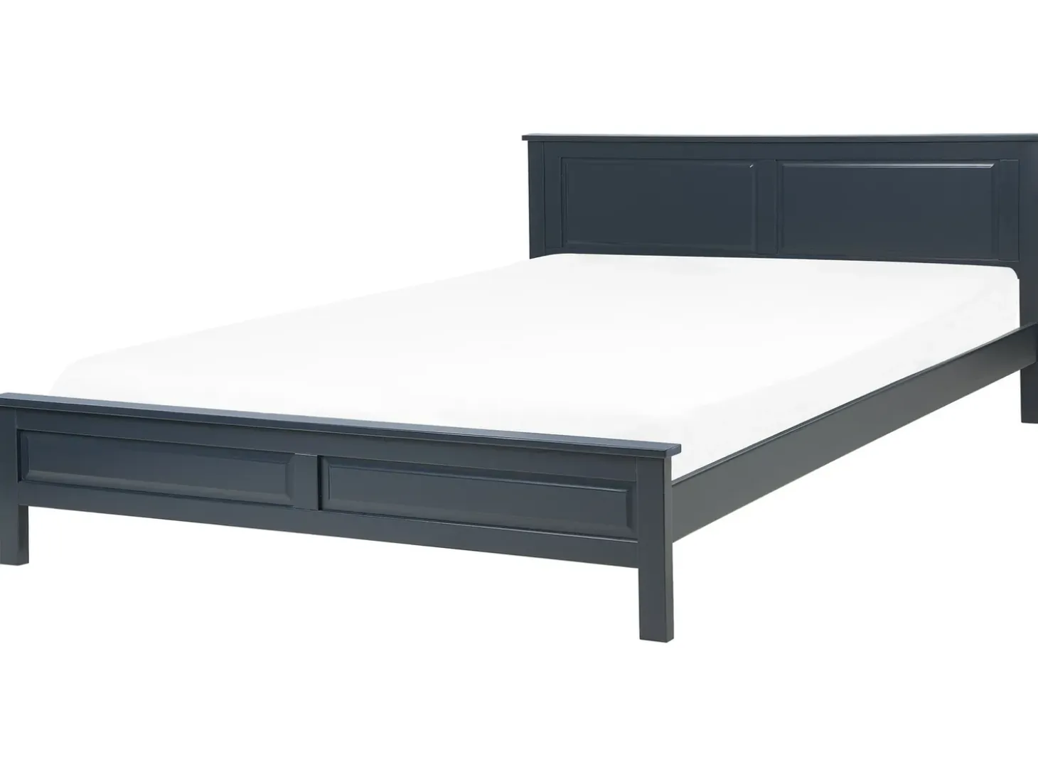 Discount Łóżko Drewno sosnowe OLIVET 180 x 200 cm Ciemno Łóżka Podwójne|Wszystkie Łóżka