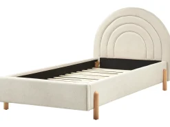 Hot ANET 90 x 200 cm Beżowy Dzieci Wszystkie Meble I Akcesoria Dziecięce|Łóżka Tapicerowane