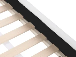 Sale Łóżko dziecięce Boucle LAYE 90 x 200 cm Złamana biel Dzieci Wszystkie Meble I Akcesoria Dziecięce|Łóżka Tapicerowane