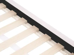 Outlet Łóżko dziecięce Chmurka Welur MAZOU 90 x 200 cm Różowy Dzieci Wszystkie Meble I Akcesoria Dziecięce|Łóżka Tapicerowane