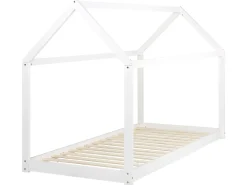 Outlet Łóżko dziecięce Domek Drewno sosnowe TOSSE 90 x 200 cm Dzieci Łóżka Drewniane|Wszystkie Meble I Akcesoria Dziecięce