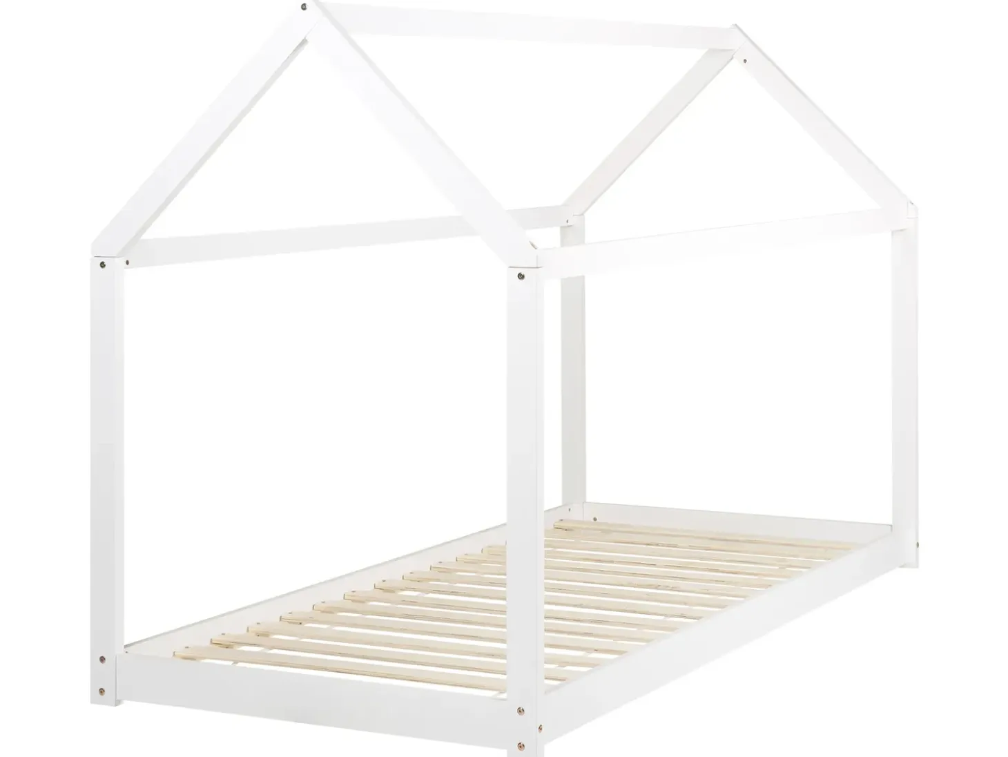 Outlet Łóżko dziecięce Domek Drewno sosnowe TOSSE 90 x 200 cm Dzieci Łóżka Drewniane|Wszystkie Meble I Akcesoria Dziecięce