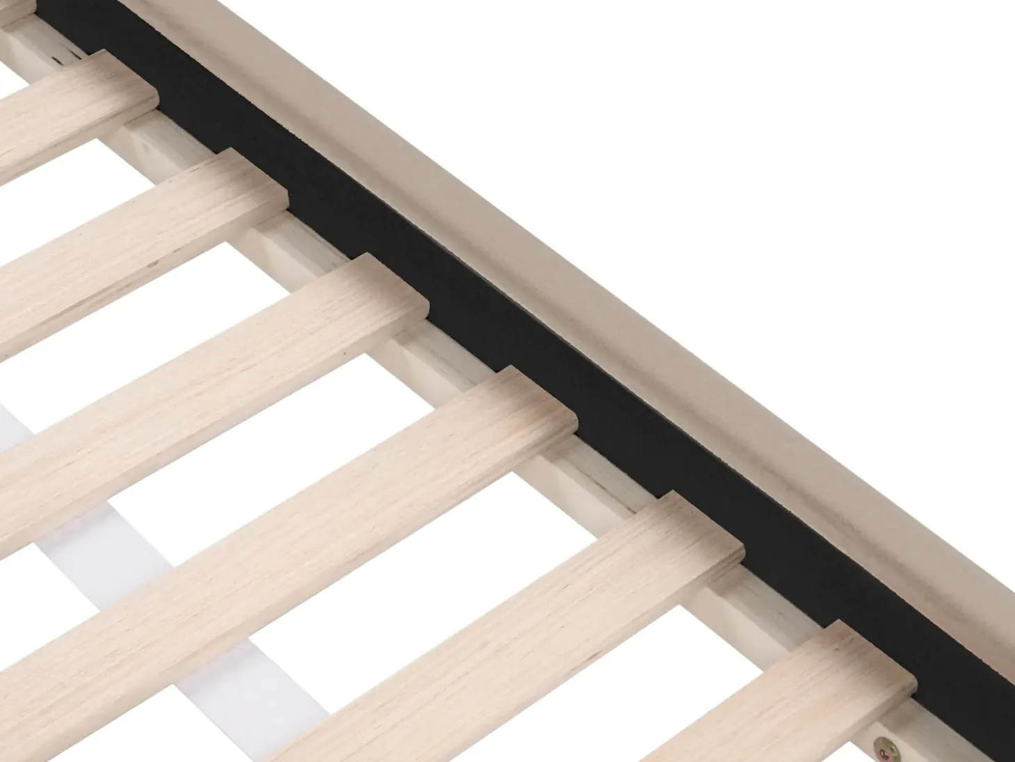 Best Łóżko dziecięce Domek Welur KERVAN 90 x 200 cm Beżowoszary Dzieci Wszystkie Meble I Akcesoria Dziecięce|Łóżka Tapicerowane