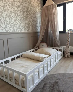 Discount Łóżko dziecięce Drewno sosnowe MEYMAC 90 x 200 cm Dzieci Łóżka Drewniane|Wszystkie Meble I Akcesoria Dziecięce
