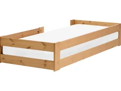 Clearance Łóżko dziecięce Drewno sosnowe PRIMELLES 90 x 200 cm Dzieci Łóżka Drewniane|Wszystkie Meble I Akcesoria Dziecięce