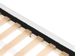 Online Łóżko dziecięce Królik Boucle PERROS 90 x 200 cm Złamana biel Dzieci Wszystkie Meble I Akcesoria Dziecięce|Łóżka Tapicerowane
