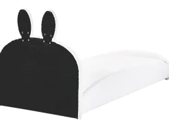 Online Łóżko dziecięce Królik Boucle PERROS 90 x 200 cm Złamana biel Dzieci Wszystkie Meble I Akcesoria Dziecięce|Łóżka Tapicerowane