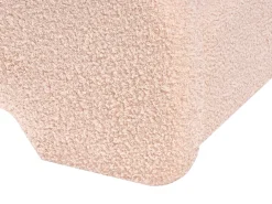 Łóżko dziecięce Królik Boucle PERROS 90 x 200 cm Dzieci Wszystkie Meble I Akcesoria Dziecięce|Łóżka Tapicerowane