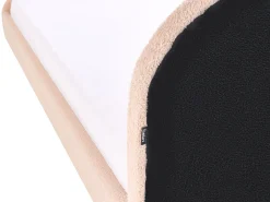 Łóżko dziecięce Królik Boucle PERROS 90 x 200 cm Dzieci Wszystkie Meble I Akcesoria Dziecięce|Łóżka Tapicerowane