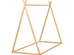 Outlet Łóżko dziecięce Tipi Drewno sosnowe SAURAT 90 x 200 cm Jasno Dzieci Łóżka Drewniane|Wszystkie Meble I Akcesoria Dziecięce