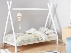 Clearance Tipi Drewno sosnowe DEVAY 90 x 200 cm Dzieci Łóżka Drewniane|Wszystkie Meble I Akcesoria Dziecięce