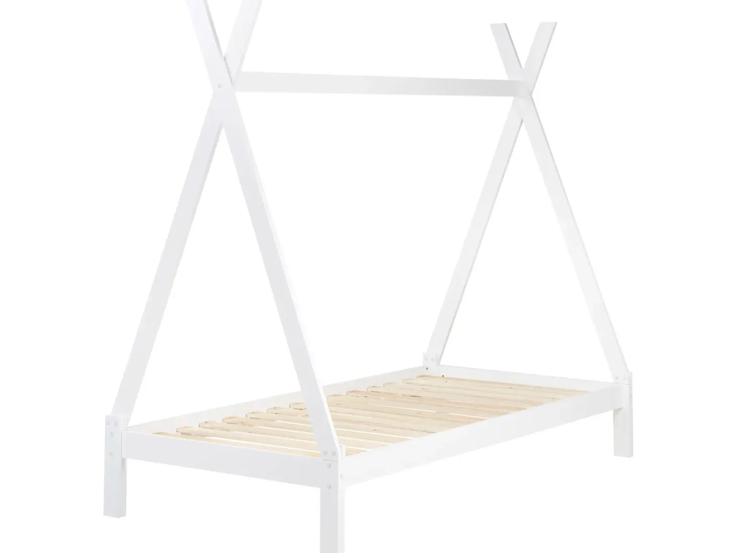 Clearance Tipi Drewno sosnowe DEVAY 90 x 200 cm Dzieci Łóżka Drewniane|Wszystkie Meble I Akcesoria Dziecięce