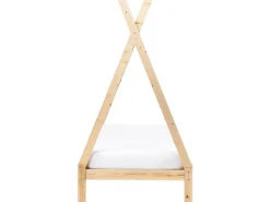 Outlet Łóżko dziecięce Tipi Drewno sosnowe DEVAY 90 x 200 cm Jasno Dzieci Łóżka Drewniane|Wszystkie Meble I Akcesoria Dziecięce