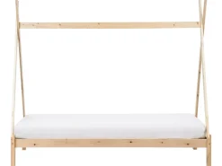 Outlet Łóżko dziecięce Tipi Drewno sosnowe DEVAY 90 x 200 cm Jasno Dzieci Łóżka Drewniane|Wszystkie Meble I Akcesoria Dziecięce