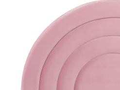 Best Welur ANET 90 x 200 cm Różowy Dzieci Wszystkie Meble I Akcesoria Dziecięce|Łóżka Tapicerowane