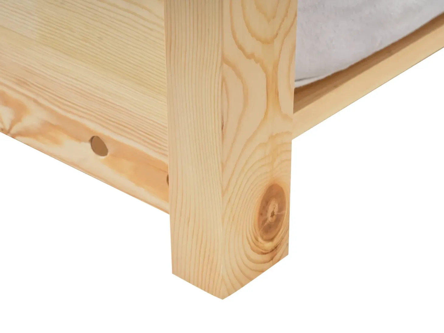 Clearance Łóżko dziecięce wysuwane Drewno sosnowe CRILLON 90 x 200 cm Jasno Dzieci Łóżka Wysuwane I Dzienne|Łóżka Drewniane
