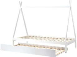 Sale Łóżko dziecięce wysuwane Drewno sosnowe TALMONTIERS 90 x 200 cm Dzieci Łóżka Wysuwane I Dzienne|Łóżka Drewniane