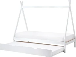 Sale Łóżko dziecięce wysuwane Drewno sosnowe TALMONTIERS 90 x 200 cm Dzieci Łóżka Wysuwane I Dzienne|Łóżka Drewniane