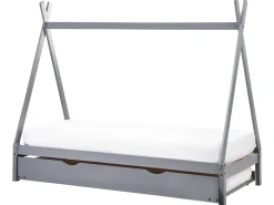 New Łóżko dziecięce wysuwane Drewno sosnowe TALMONTIERS 90 x 200 cm Dzieci Łóżka Wysuwane I Dzienne|Łóżka Drewniane