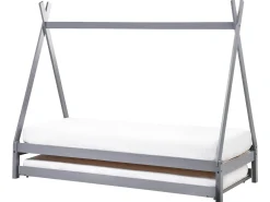New Łóżko dziecięce wysuwane Drewno sosnowe TALMONTIERS 90 x 200 cm Dzieci Łóżka Wysuwane I Dzienne|Łóżka Drewniane