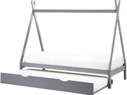 New Łóżko dziecięce wysuwane Drewno sosnowe TALMONTIERS 90 x 200 cm Dzieci Łóżka Wysuwane I Dzienne|Łóżka Drewniane