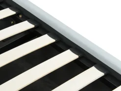 Clearance ANET Welur Błękitny 90 x 200 cm Dzieci Łóżka Z Pojemnikiem|Wszystkie Meble I Akcesoria Dziecięce