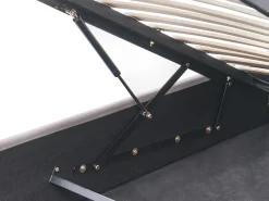 Discount Łóżko dziecięce z pojemnikiem GRISETOT Welur Szary 90 x 200 cm Dzieci Łóżka Z Pojemnikiem|Wszystkie Meble I Akcesoria Dziecięce