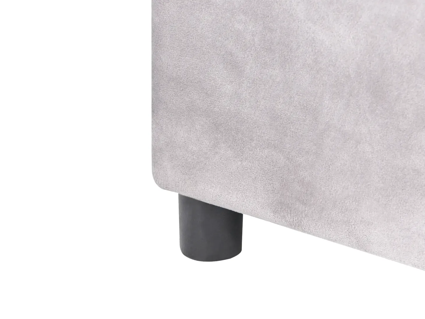 Discount Łóżko dziecięce z pojemnikiem GRISETOT Welur Szary 90 x 200 cm Dzieci Łóżka Z Pojemnikiem|Wszystkie Meble I Akcesoria Dziecięce