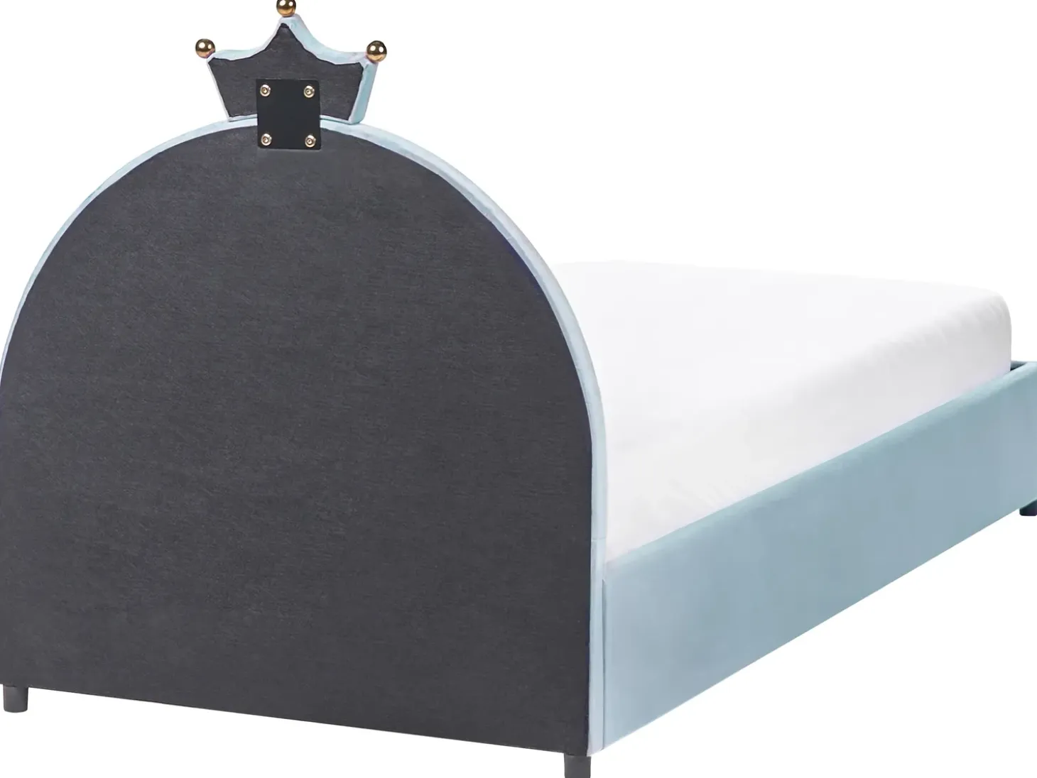 Sale Łóżko dziecięce z pojemnikiem GRISETOT Welur Niebieski 90 x 200 cm Dzieci Łóżka Z Pojemnikiem|Wszystkie Meble I Akcesoria Dziecięce