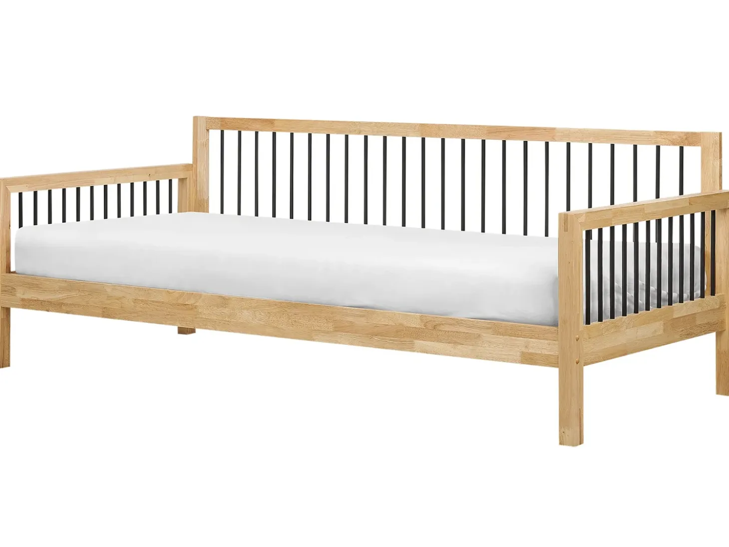 Clearance Łóżko dzienne Drewno TRICOT 90 x 200 cm Jasnobrązowy Łóżka Wysuwane I Dzienne|Wszystkie Łóżka