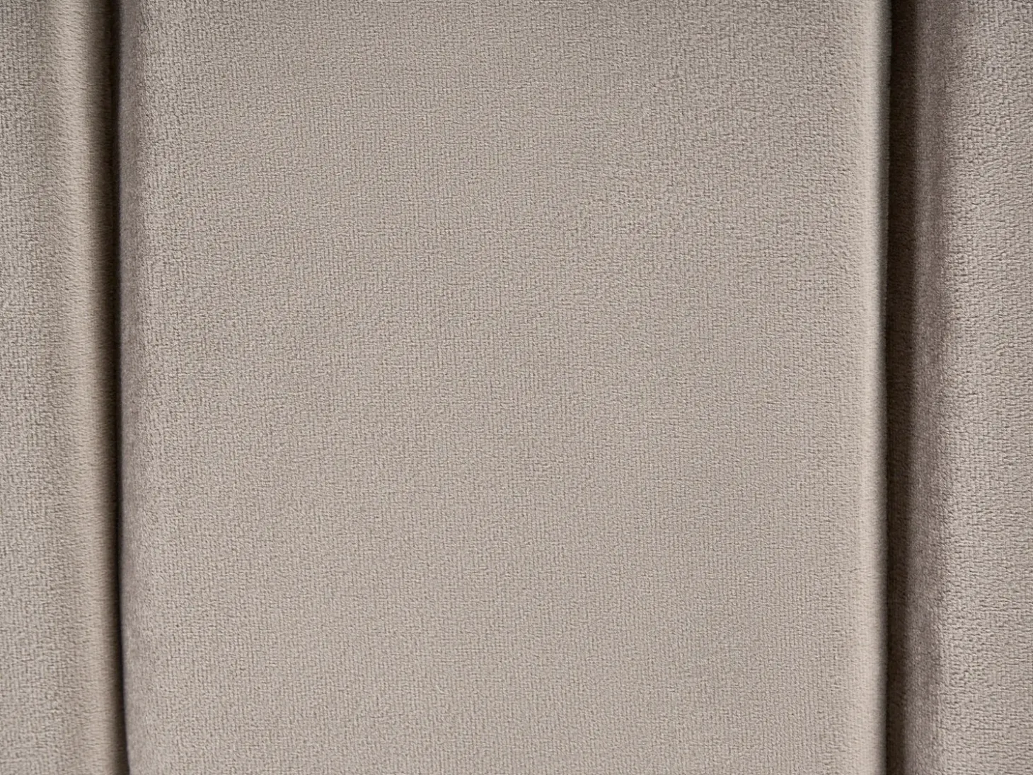 Clearance Łóżko dzienne Welur LISIEUX 90 x 200 cm Beżowoszary Łóżka Tapicerowane|Łóżka Wysuwane I Dzienne