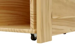 Online Łóżko dzienne z szufladami Drewno sosnowe ROYVILLE 90 x 200 cm Jasno Dzieci Łóżka Wysuwane I Dzienne|Łóżka Drewniane