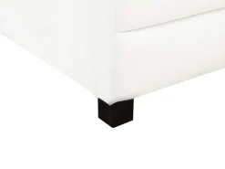 Discount Łóżko dzienne z szufladami MARRAY Welur Złamana biel 90 x 200 cm Łóżka Tapicerowane|Łóżka Z Pojemnikiem