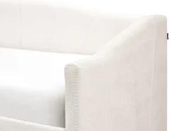Discount Łóżko dzienne z szufladami VITTEL Jasno 90 x 200 cm Łóżka Tapicerowane|Łóżka Wysuwane I Dzienne