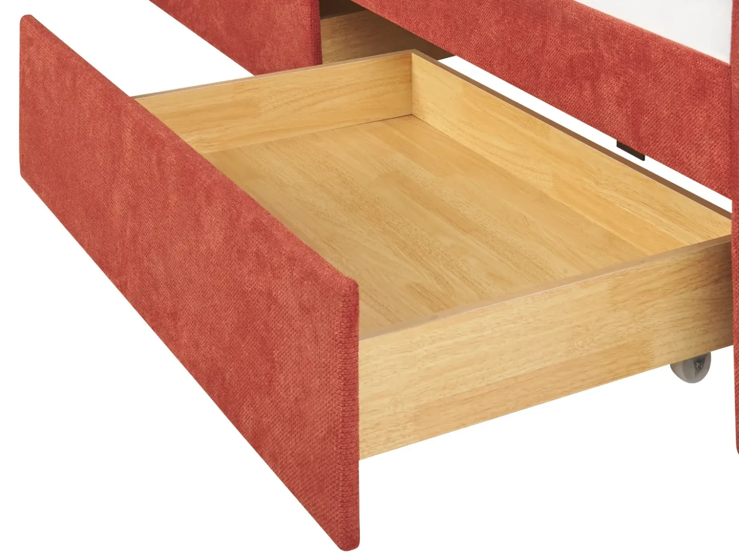 Online Łóżko dzienne z szufladami VITTEL 90 x 200 cm Łóżka Tapicerowane|Łóżka Wysuwane I Dzienne