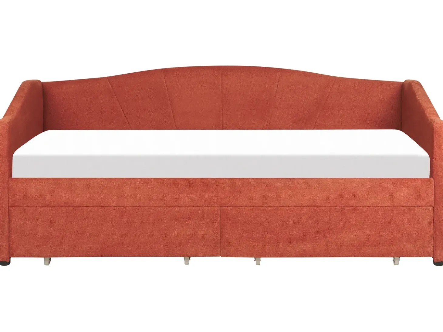 Online Łóżko dzienne z szufladami VITTEL 90 x 200 cm Łóżka Tapicerowane|Łóżka Wysuwane I Dzienne