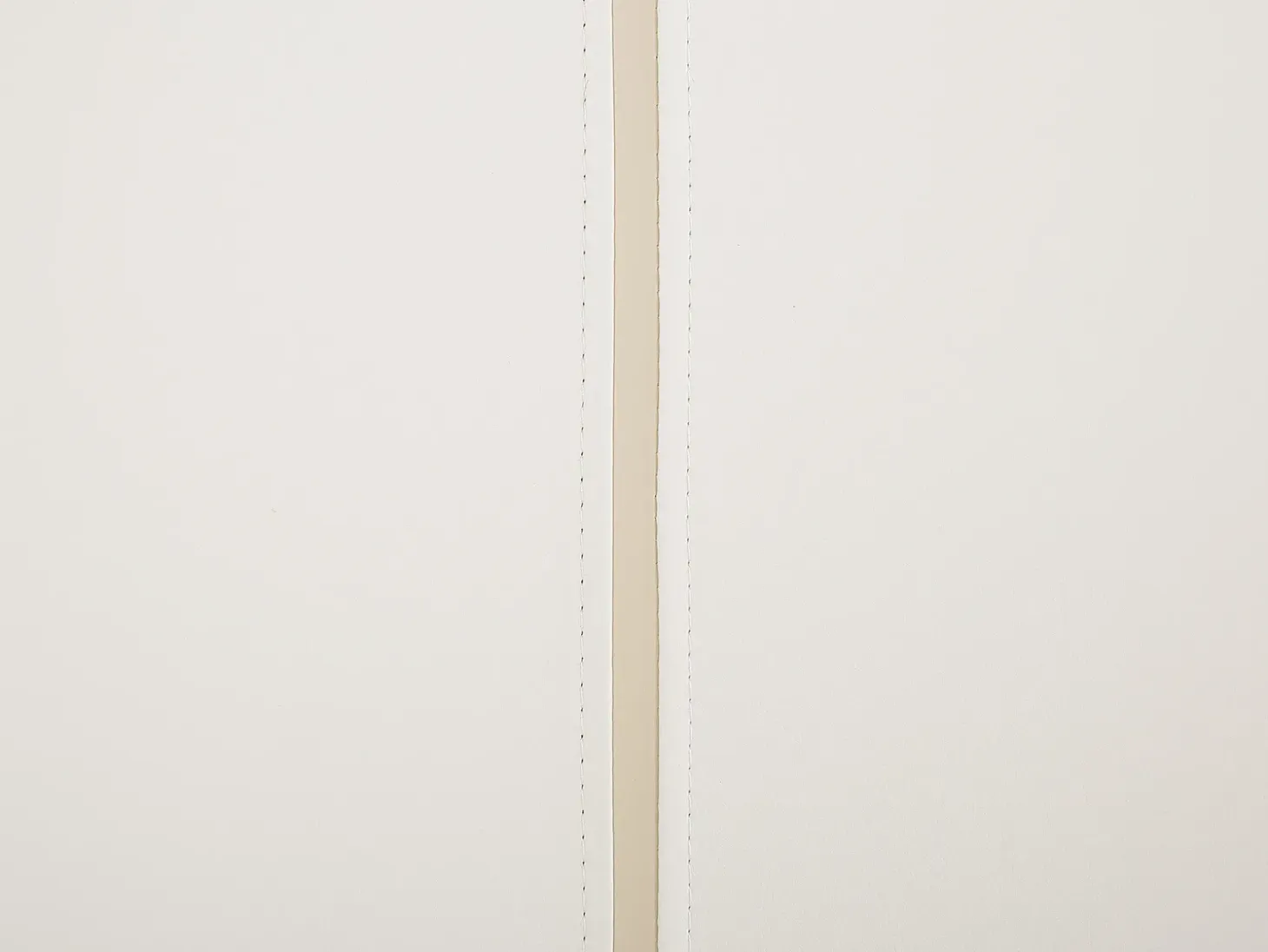 New Łóżko Ekoskóra BETIN 180 x 200 cm Jasno Łóżka Podwójne|Łóżka Skórzane