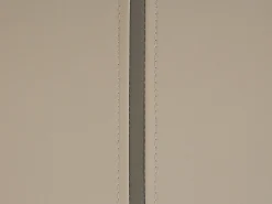 Hot Łóżko Ekoskóra BETIN 180 x 200 cm Piaskowy Łóżka Podwójne|Łóżka Skórzane