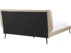Discount Ekoskóra ESSONNE 160 x 200 cm Łóżka Podwójne|Łóżka Skórzane