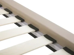 Discount Ekoskóra ESSONNE 160 x 200 cm Łóżka Podwójne|Łóżka Skórzane