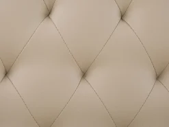 Discount Ekoskóra ESSONNE 160 x 200 cm Łóżka Podwójne|Łóżka Skórzane