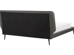 Clearance Ekoskóra ESSONNE 180 x 200 cm Łóżka Podwójne|Łóżka Skórzane