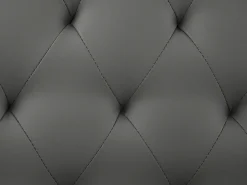 Clearance Ekoskóra ESSONNE 180 x 200 cm Łóżka Podwójne|Łóżka Skórzane