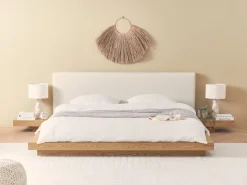 Best Ekoskóra ZEN 180 x 200 cm Jesion naturalny Łóżka Podwójne|Wszystkie Łóżka