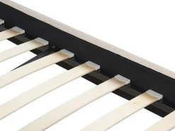 Discount FITOU 180 x 200 cm Beżowy Łóżka Tapicerowane|Łóżka Podwójne