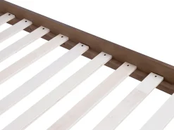 Best Łóżko ISTRES 180 x 200 cm Jesion ciemny Łóżka Podwójne|Wszystkie Łóżka
