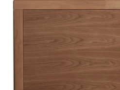 Best Łóżko ISTRES 180 x 200 cm Jesion ciemny Łóżka Podwójne|Wszystkie Łóżka