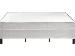 Clearance COUNTESS 180 x 200 cm Jasnoszary Łóżka Tapicerowane|Łóżka Podwójne