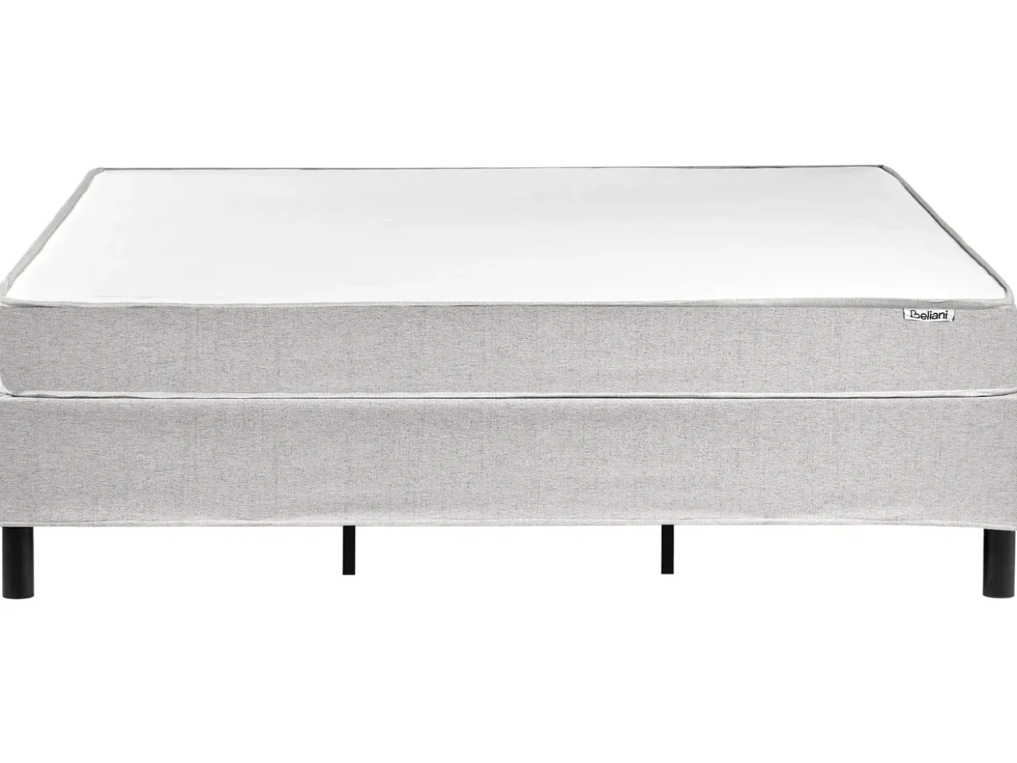 Clearance COUNTESS 180 x 200 cm Jasnoszary Łóżka Tapicerowane|Łóżka Podwójne