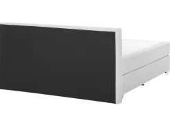 Clearance Łóżko kontynentalne PRESIDENT 160 x 200 cm Jasnoszary Łóżka Tapicerowane|Łóżka Podwójne